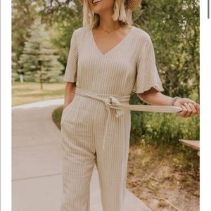 Roolee Stripe Jumpsuit
